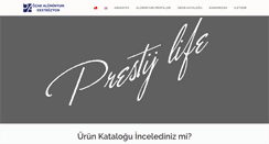 Desktop Screenshot of ozakaluminyum.com